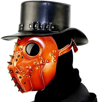 Steampunk Plague Doctor Bird Mask Long Nose Beak Mask Retro Cosplay Masks Halloween Mask Costume Props Accessories Mouth Mask
Steampunk Plague Doctor Bird Mask Long Nose Beak Mask Retro Cosplay Masks Halloween Mask Costume Props Accessories Mouth Mask