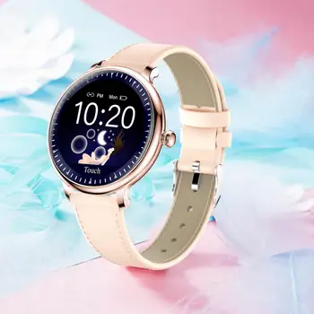 Smart Watch Fashionable Female Heart Rate Blood Pressure, Ip67 Waterproof Bluetooth Smartwatch for Android iOS Phones, Sleep Tra
Smart Watch Fashionable Female Heart Rate Blood Pressure, Ip67 Waterproof Bluetooth Smartwatch for Android iOS Phones, Sleep Tra