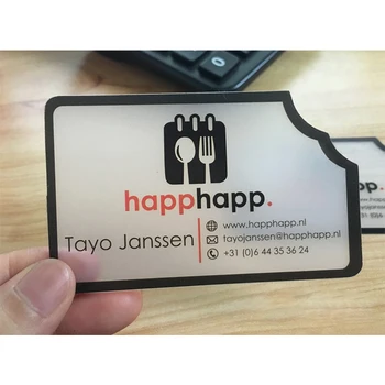 500 pcs/lot custom Transparent PVC visit cards Customized clear/frost Business Card printing
500 pcs/lot custom Transparent PVC visit cards Customized clear/frost Business Card printing
