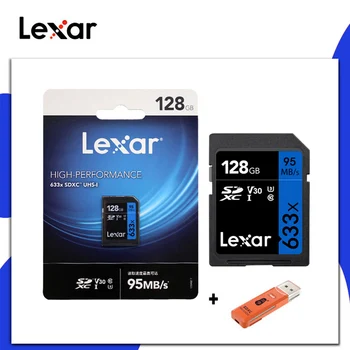 

Lexar 633X Memory Card 32 64 128 gb Class 10 U1/U3 V30 SD Card 32GB 128GB 64GB 256GB 512GB 16GB Flash Card SD Memory SDXC SDHC