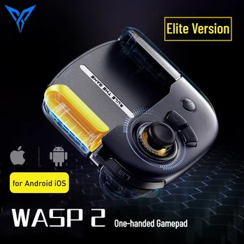 FLYDIGI WASP 2 Elite Version Half Hand Gamepad Mobile Phone Bluetooth Controller Joystick for PUBG Android iOS
FLYDIGI WASP 2 Elite Version Half Hand Gamepad Mobile Phone Bluetooth Controller Joystick for PUBG Android iOS