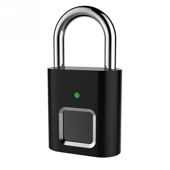 Smart Keyless Fingerprint Padlock Durable To Use USB Rechargeable Security School Door
Smart Keyless Fingerprint Padlock Durable To Use USB Rechargeable Security School Door