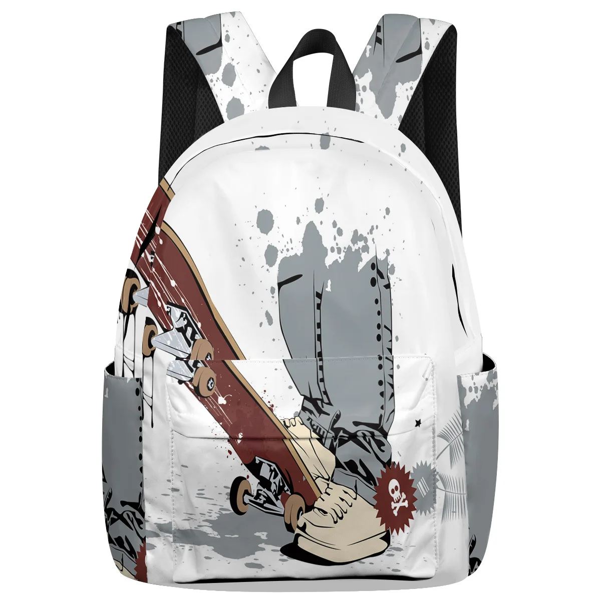 WHEREISART Skate Punk Backpacks Bottle Side Pockets Laptop Shoulderbag Business Daypack Stain Resistant Kids' Backpacks Casual
WHEREISART Skate Punk Backpacks Bottle Side Pockets Laptop Shoulderbag Business Daypack Stain Resistant Kids' Backpacks Casual