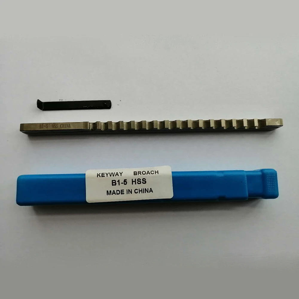 Push-Type Keyway Broach 5mm B1 Metric Size Broaches Broaching Tools for CNC Router Tool for CNC Router Metalworking
Push-Type Keyway Broach 5mm B1 Metric Size Broaches Broaching Tools for CNC Router Tool for CNC Router Metalworking
