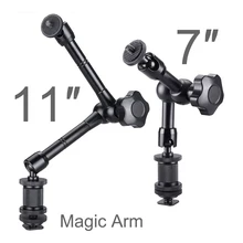 Metal Articulating Magic Arm Super Clip Crab Clamp for Flash LCD Monitor LED Video Light SLR DSLR Camera Accessory
Metal Articulating Magic Arm Super Clip Crab Clamp for Flash LCD Monitor LED Video Light SLR DSLR Camera Accessory