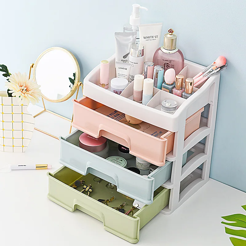 Storage Drawer-Type Dustproof Cosmetic Storage Box Desktop Storage Box Dresser Shelf Skin Care Products Storage Box
Storage Drawer-Type Dustproof Cosmetic Storage Box Desktop Storage Box Dresser Shelf Skin Care Products Storage Box