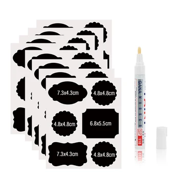 48pcs Spices Stickers Labels Black Board Kitchen Jam Jars Label Sticker Blank Chalkboard Stickers for Kitchen Cans Wall Sticker
48pcs Spices Stickers Labels Black Board Kitchen Jam Jars Label Sticker Blank Chalkboard Stickers for Kitchen Cans Wall Sticker