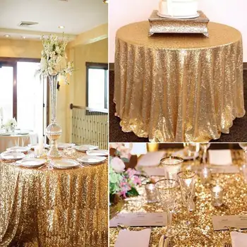 Table Cloth Cover Embroidered Sequin Glitt Round Sequin for Wedding Party Cake Dessert Table Exhibition Events Banquet Decor
Table Cloth Cover Embroidered Sequin Glitt Round Sequin for Wedding Party Cake Dessert Table Exhibition Events Banquet Decor
