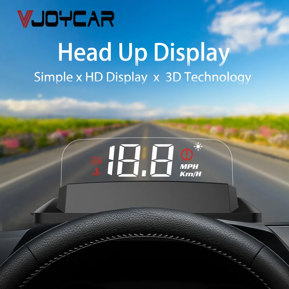 Mirror HUD R2 Head Up display Clear Font Auto HUD OBD2 Car Speed Projector KMH MPH Speedometer Car Detector Coolant Temperature
Mirror HUD R2 Head Up display Clear Font Auto HUD OBD2 Car Speed Projector KMH MPH Speedometer Car Detector Coolant Temperature