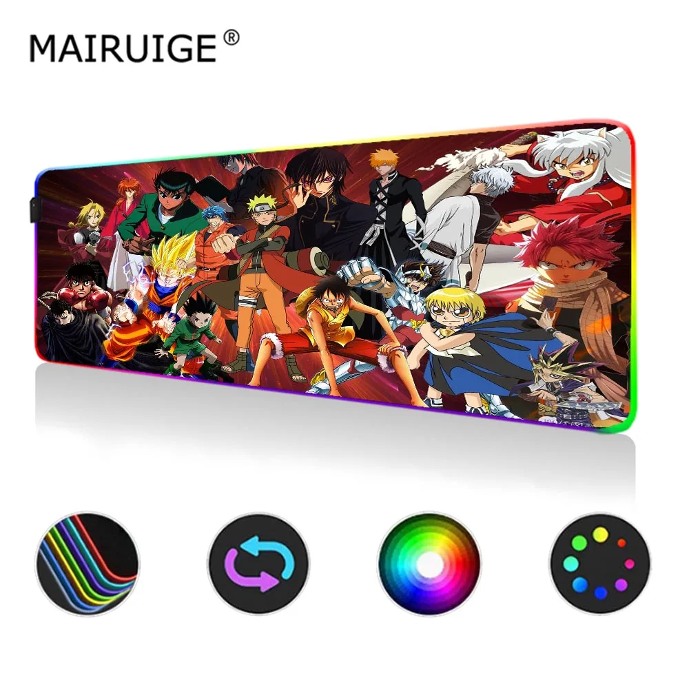 Anime Mouse Pad Naruto Animation Large DIY Custom MousePad RGB Gamer Desk Mats Computer Mat Led Persona Pads Gaming Desk 70x30cm
Anime Mouse Pad Naruto Animation Large DIY Custom MousePad RGB Gamer Desk Mats Computer Mat Led Persona Pads Gaming Desk 70x30cm
