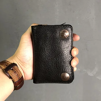 Mini Purse Men Short Wallet Men's Retro Leather Small Card Holder Wallets Driving Document Bag Vntage Cowhide Leather 2020 New
Mini Purse Men Short Wallet Men's Retro Leather Small Card Holder Wallets Driving Document Bag Vntage Cowhide Leather 2020 New
