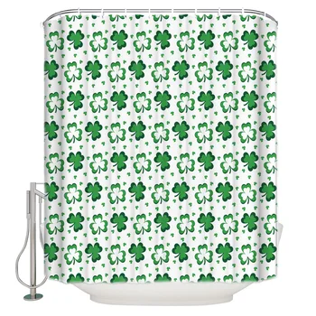 Shamrock White Background Shower Curtain Bathroom Decor Fabric Shower Curtain Farmhouse Decor
Shamrock White Background Shower Curtain Bathroom Decor Fabric Shower Curtain Farmhouse Decor
