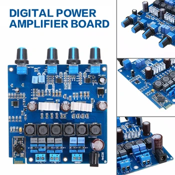 New TPA3116 Class D Subwoofer bluetooth Amplifier Board 100W+2x50W 2.1 Channel High Power bluetooth Audio Amplifiers Module
New TPA3116 Class D Subwoofer bluetooth Amplifier Board 100W+2x50W 2.1 Channel High Power bluetooth Audio Amplifiers Module