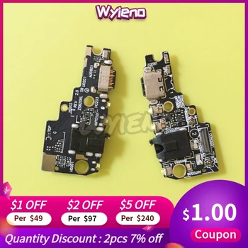 

Wyieno For ASUS ZenFone 5Z ZS620KL USB Dock Charging Port Charger Connect Connector Microphone Mic Flex Cable Board +track