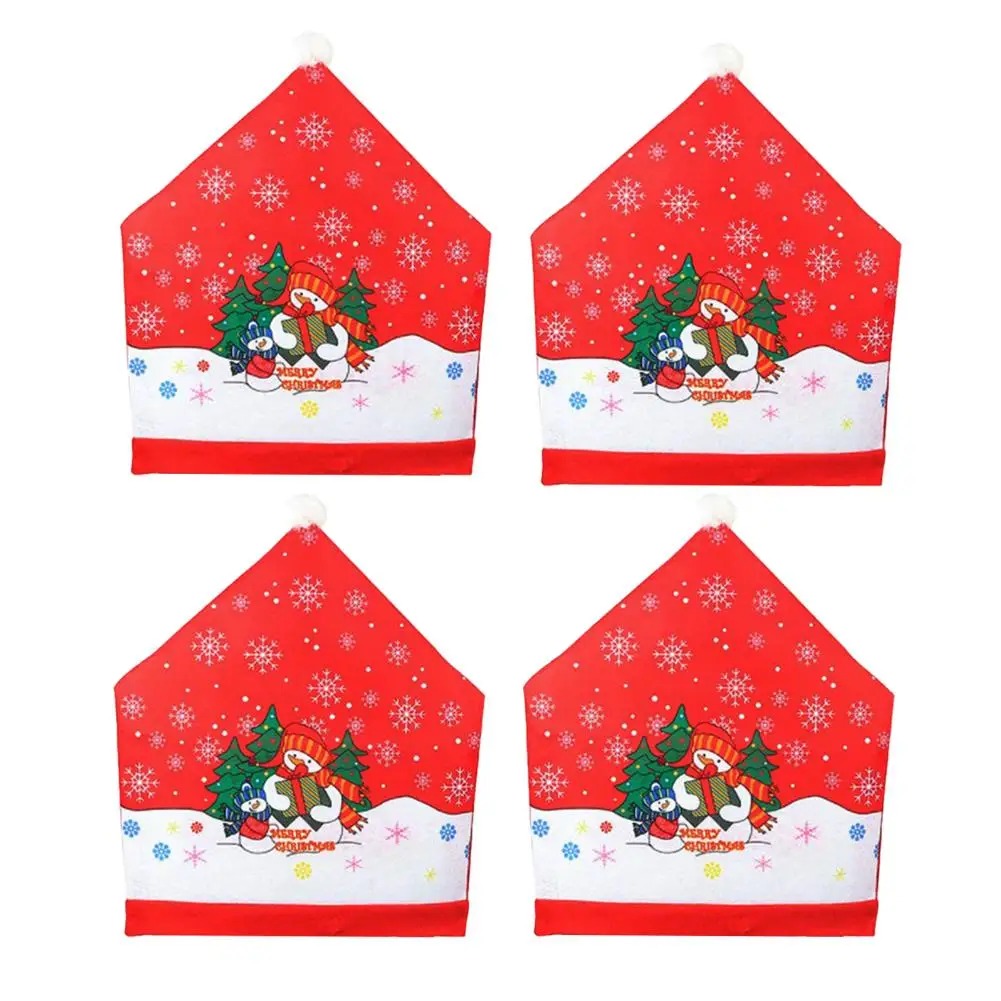 4PCS Santa Claus Cap Chair Cover Chair Covers Reusable Non Woven Chair Back Cover Sets For Christmas Decor Wedding Banquet Hotel
4PCS Santa Claus Cap Chair Cover Chair Covers Reusable Non Woven Chair Back Cover Sets For Christmas Decor Wedding Banquet Hotel