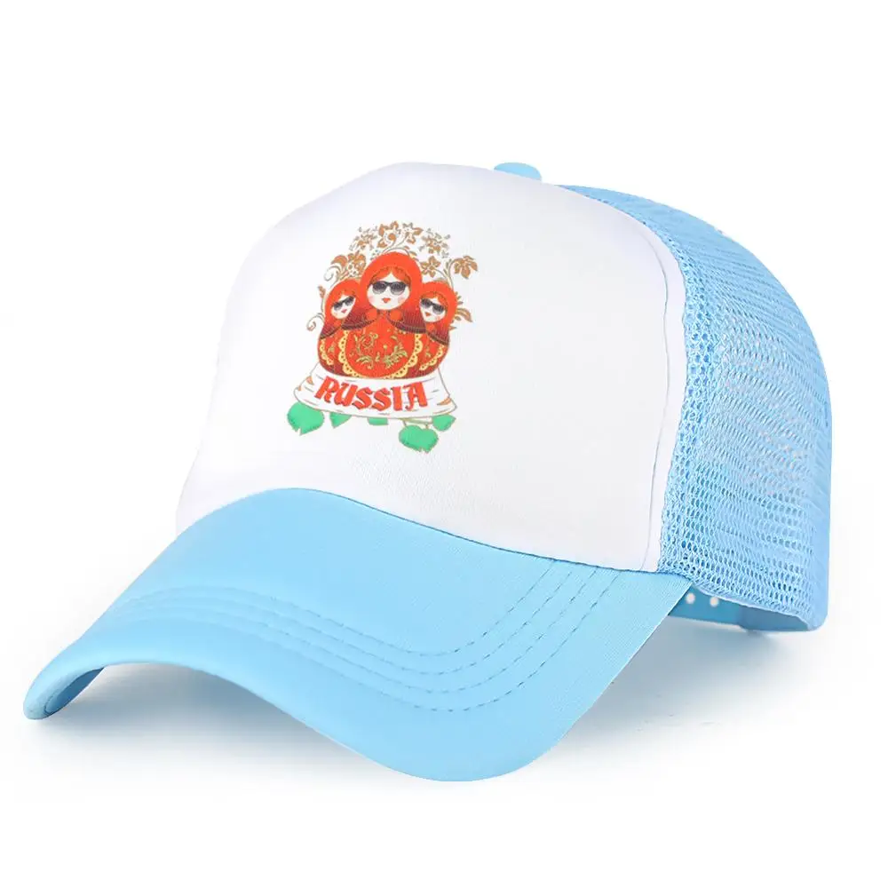 Russian Matryoshka Pattern Visors Light Blue Cotton Polyester Printing Baseball Caps Women Men Summer Sunshade Running Hats
Russian Matryoshka Pattern Visors Light Blue Cotton Polyester Printing Baseball Caps Women Men Summer Sunshade Running Hats
