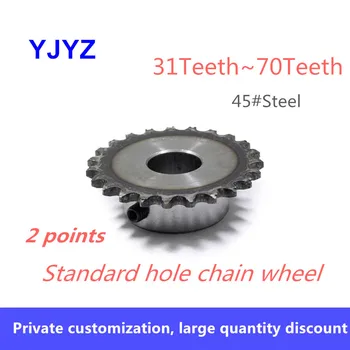 2Points chain wheel 47teeth standard hole M5 screw hole fixed tooth surface quenching 04C 25H chain wheel
2Points chain wheel 47teeth standard hole M5 screw hole fixed tooth surface quenching 04C 25H chain wheel