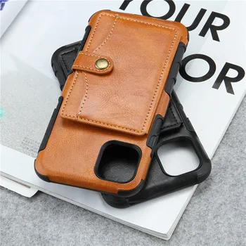 Luxury Leather Wallet Cover Case for iPhone11 Pro Max Retro Protection Flip Cover With Card Pocket For Iphone7 8 7P 8P 
Luxury Leather Wallet Cover Case for iPhone11 Pro Max Retro Protection Flip Cover With Card Pocket For Iphone7 8 7P 8P