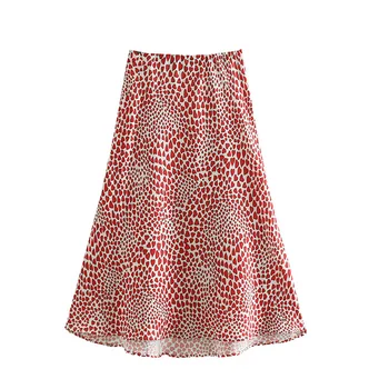 bao wen qun 2020 New Style French Vintage Satin A- line High-waisted Fishtail Skirt Mid-length Slimming Floral-Print Skirt 
bao wen qun 2020 New Style French Vintage Satin A- line High-waisted Fishtail Skirt Mid-length Slimming Floral-Print Skirt