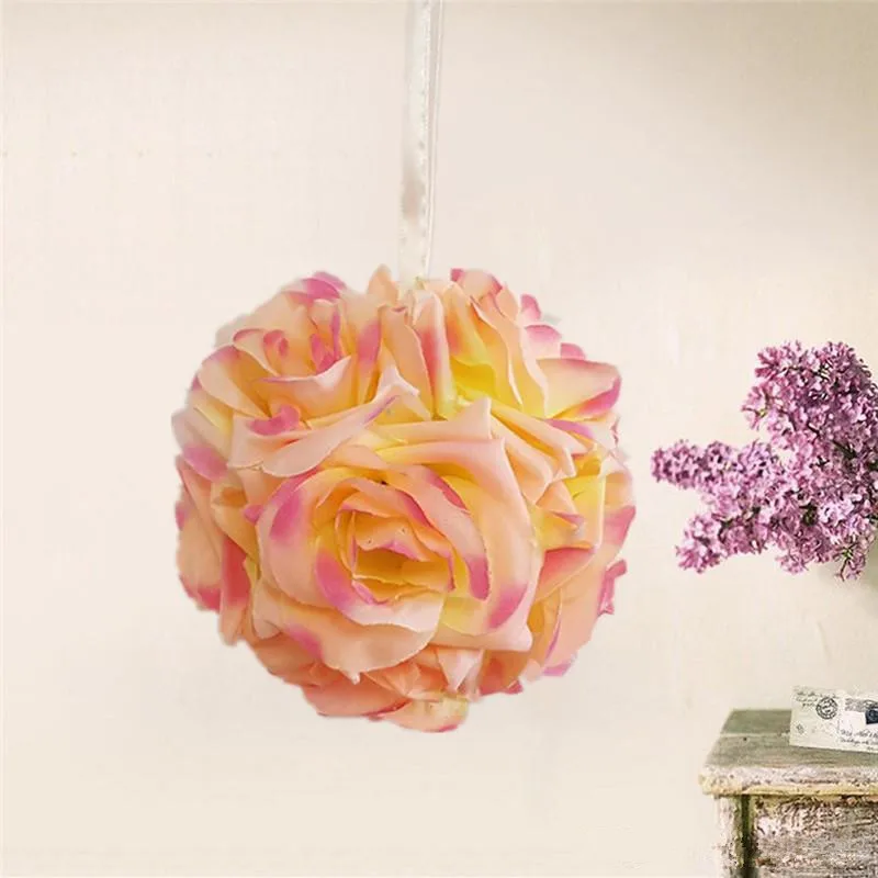 10CM New Artificial Encryption Rose Silk Flower Kissing Balls Hanging Ball Christmas Ornaments Wedding Party Decoration
10CM New Artificial Encryption Rose Silk Flower Kissing Balls Hanging Ball Christmas Ornaments Wedding Party Decoration