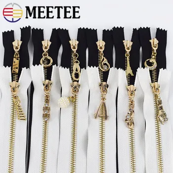 5/10pcs 20cm 5# Metal Close-End Zipper Golden Tooth Auto Lock Decoration Zip DIY Bag Pocket Apparel Sewing Accessories 
5/10pcs 20cm 5# Metal Close-End Zipper Golden Tooth Auto Lock Decoration Zip DIY Bag Pocket Apparel Sewing Accessories