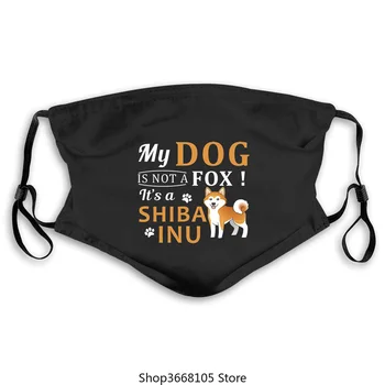 

Mein Hund ist kein Fuchs Es ist ein Shiba Inu Herrenmaske Cartoon Maske Männer Unisex New Fashion Maske versandkostenfrei lustig