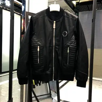 starbags PP Original luxury brand skull sheepskin jacket men's motorcycle jacket lapel hunting fashion business men's wear
starbags PP Original luxury brand skull sheepskin jacket men's motorcycle jacket lapel hunting fashion business men's wear