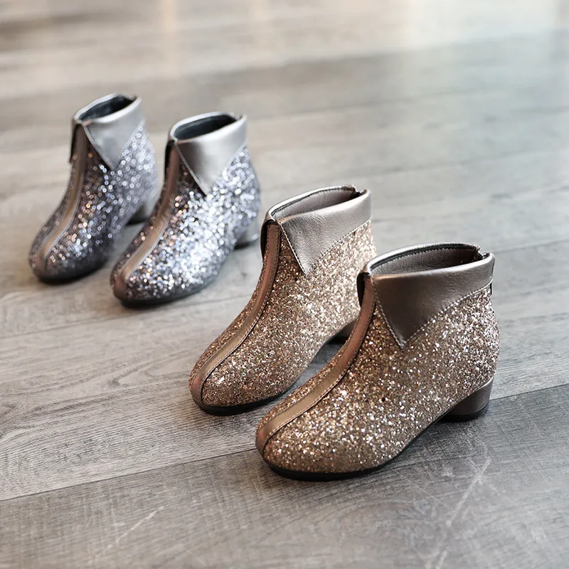 Children Short-Bota Girls High Heel Boots Fashion Elder-Kids Shoes Student Winter Autumn For Ladies Small-Feet Shinning Mature
Children Short-Bota Girls High Heel Boots Fashion Elder-Kids Shoes Student Winter Autumn For Ladies Small-Feet Shinning Mature