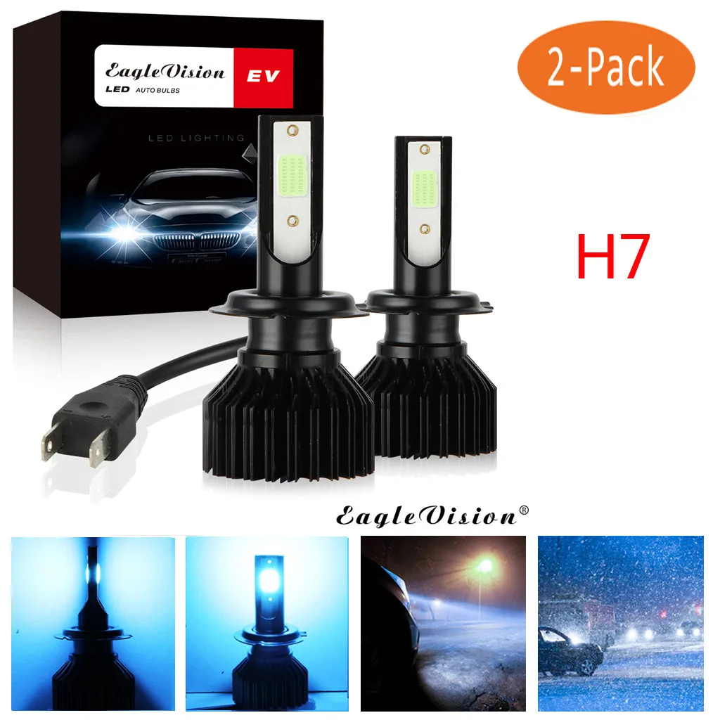 2 x H7 LED Headlight Bulbs 360 Degree Heat Radiating Ice Blue Headlights Fog Lights Car Accessories #LR25
2 x H7 LED Headlight Bulbs 360 Degree Heat Radiating Ice Blue Headlights Fog Lights Car Accessories #LR25