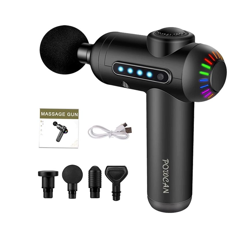 Mini Electric Massage Gun Muscle Massager Fascia Gun For Body Relaxation Massager For Fitness With Portable Bag Rechargeable
Mini Electric Massage Gun Muscle Massager Fascia Gun For Body Relaxation Massager For Fitness With Portable Bag Rechargeable