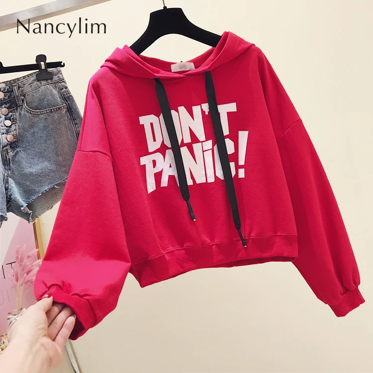 Short Hooded Sweatshirt Women Spring Autumn Coat Female Student Streetwear New Long Sleeved Loose Oversized Outfit Hoodies
Short Hooded Sweatshirt Women Spring Autumn Coat Female Student Streetwear New Long Sleeved Loose Oversized Outfit Hoodies