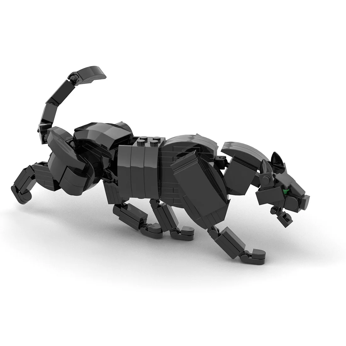 205Pcs MOC Creative Animal Bricks Model Panther Small Particle Building Blocks Educational STEM Toy Gift For 8+ 
205Pcs MOC Creative Animal Bricks Model Panther Small Particle Building Blocks Educational STEM Toy Gift For 8+