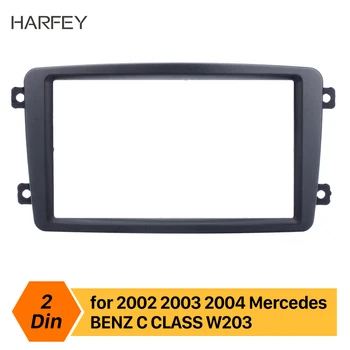 Harfey 2din Car Stereo Panel Frame For Mercedes BENZ C CLASS W203 2002 2003 2004 DVD Player Kits Stereo Audio Dash Fascia Plate
Harfey 2din Car Stereo Panel Frame For Mercedes BENZ C CLASS W203 2002 2003 2004 DVD Player Kits Stereo Audio Dash Fascia Plate