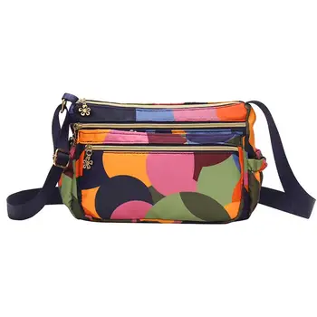 2020 Fashion Women Multicolor Print Multi Pockets Zipper Crossbody Shoulder Bag Pouch Black friday best offer Christmas Gifts 
2020 Fashion Women Multicolor Print Multi Pockets Zipper Crossbody Shoulder Bag Pouch Black friday best offer Christmas Gifts