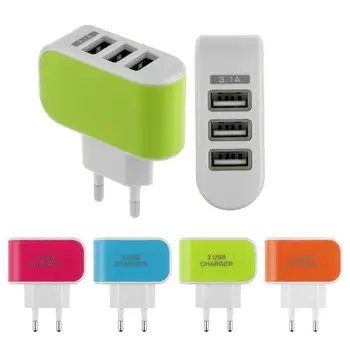 3.1A 3 Port USB Jack Fast Charging Adapter Smart High Power EU Plug connection Travel Charger Converter For Xiaomi huawei TXTB1
3.1A 3 Port USB Jack Fast Charging Adapter Smart High Power EU Plug connection Travel Charger Converter For Xiaomi huawei TXTB1