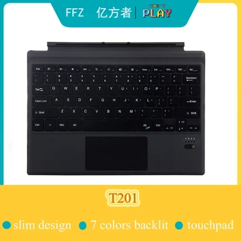 Bluetooth Keyboard with for Microsoft Surface Pro 6/ Pro 5 / Pro 4 / Pro 3, Slim Wireless Bluetooth Case keyboard with Trackpad
Bluetooth Keyboard with for Microsoft Surface Pro 6/ Pro 5 / Pro 4 / Pro 3, Slim Wireless Bluetooth Case keyboard with Trackpad