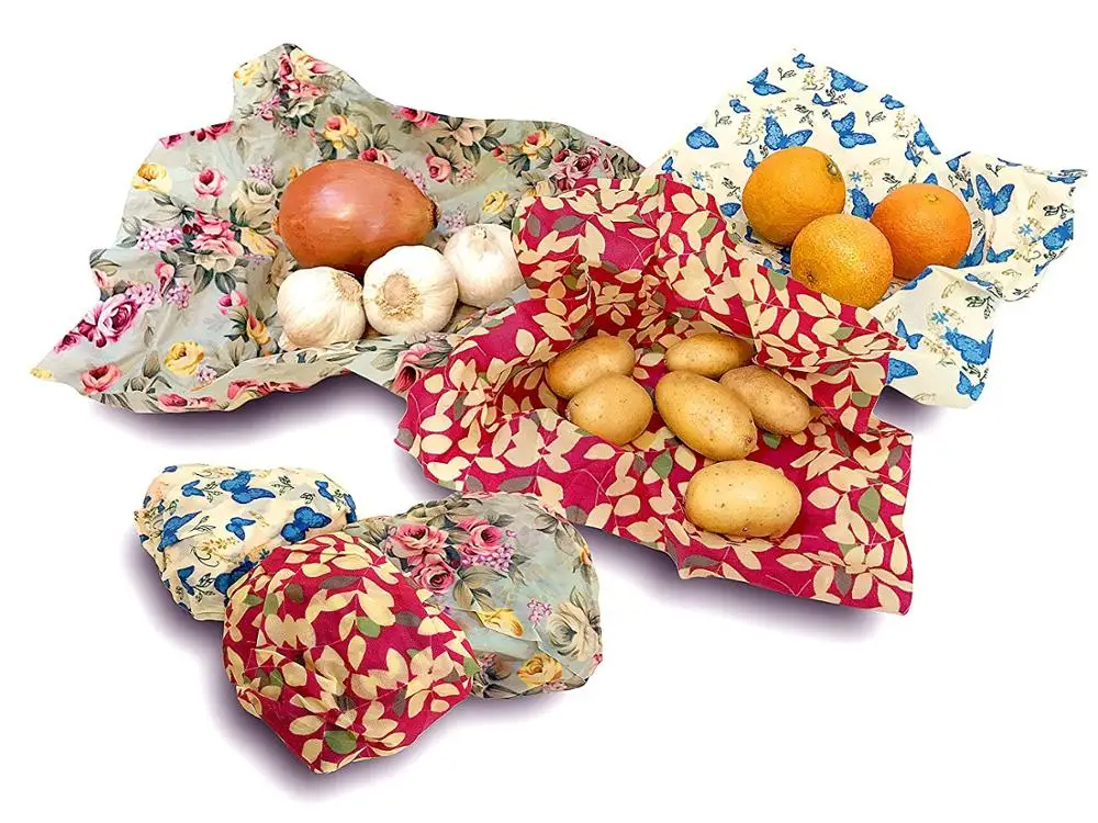 Multi Organic Beeswax Food Wraps Cling Wrap Replacement Sandwich Bag Bread Fruit Storage Cup Seal Lid Jungle Party Zero Waste
Multi Organic Beeswax Food Wraps Cling Wrap Replacement Sandwich Bag Bread Fruit Storage Cup Seal Lid Jungle Party Zero Waste