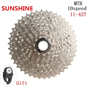 Free Shipping SUNSHINE-SZ MTB Mountain Bike 10s 30s 10Speed 11-42T Cassette Freewheel Sprockets for Bicycle Parts flywheel 
Free Shipping SUNSHINE-SZ MTB Mountain Bike 10s 30s 10Speed 11-42T Cassette Freewheel Sprockets for Bicycle Parts flywheel