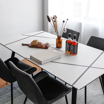 Nordic Soft PVC Leather Tablecloth Waterproof Oilproof Anti-scalding Kitchen Dining Table Protector Cover Simple Geometry table
Nordic Soft PVC Leather Tablecloth Waterproof Oilproof Anti-scalding Kitchen Dining Table Protector Cover Simple Geometry table