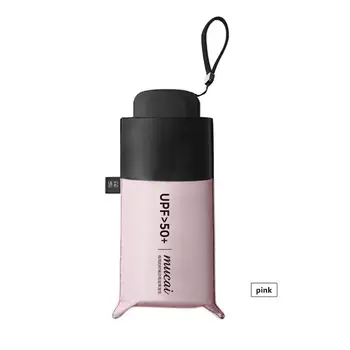 Mini 5 Folding Anti-UV Sun Umbrella Smallest Flat Handle Fit Perfectly Light Pocket Briefcase Suitcase Or Kids Backpack
Mini 5 Folding Anti-UV Sun Umbrella Smallest Flat Handle Fit Perfectly Light Pocket Briefcase Suitcase Or Kids Backpack