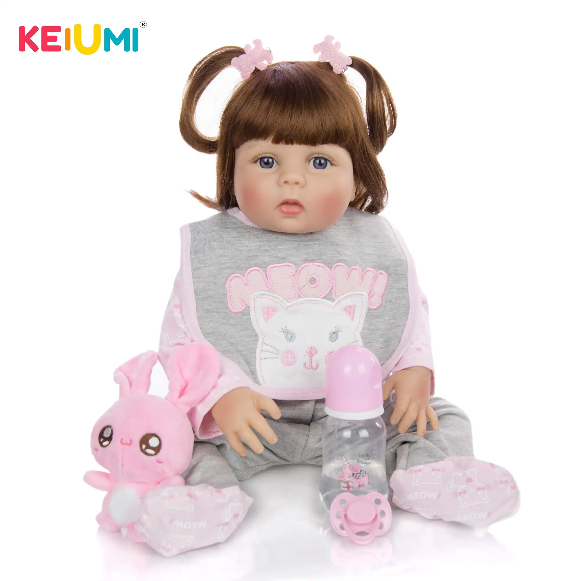 reborn baby dolls 57 cm full silicone body newborn girl babies