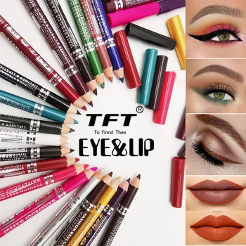 19-Color New Eyeliner Waterproof Lip Pencil Eyebrow Pencil Easy to Color without Blooming
19-Color New Eyeliner Waterproof Lip Pencil Eyebrow Pencil Easy to Color without Blooming