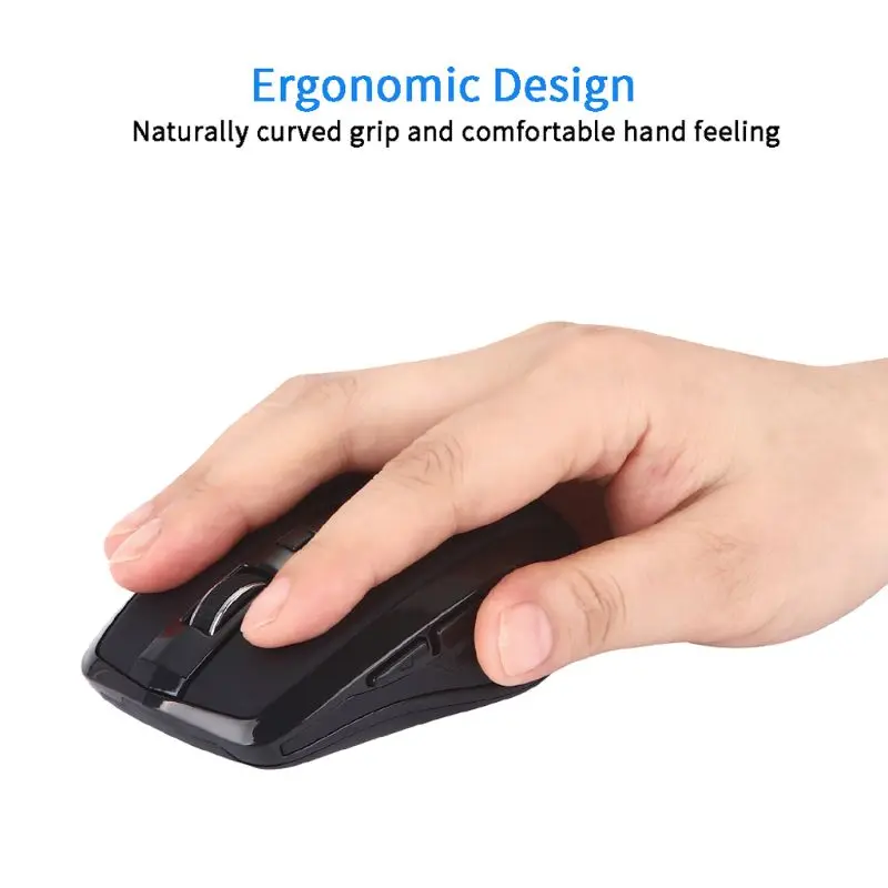2.4 GHz USB Type C Wireless Mouse Ergonomic Mouse 800/1200/1600 DPI Mice for Macbook Pro USB C Devices Office Mouse
2.4 GHz USB Type C Wireless Mouse Ergonomic Mouse 800/1200/1600 DPI Mice for Macbook Pro USB C Devices Office Mouse