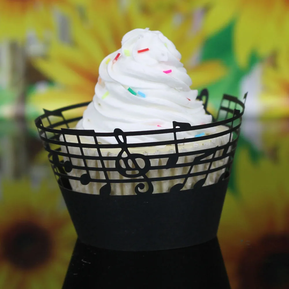 50 PCS Nice Cupcake Wrapper for New Year Christmas Party Pretty Music Notes & Musical Staff Cup Cake Topper for Birthday Wedding
50 PCS Nice Cupcake Wrapper for New Year Christmas Party Pretty Music Notes & Musical Staff Cup Cake Topper for Birthday Wedding