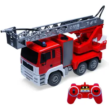 RCtown Remote Control Sprinkler Fire Truck Simulation Retractable Rotatable Ladder Kid Toy Gift
RCtown Remote Control Sprinkler Fire Truck Simulation Retractable Rotatable Ladder Kid Toy Gift