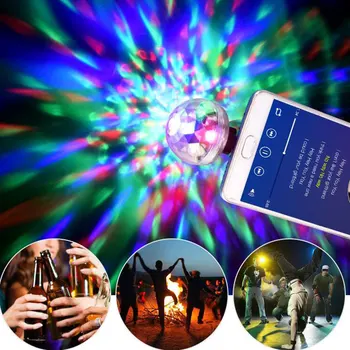 USB Mini Stage Light With Music Sensor 4 Kind Micro usb/Lightning/Type C For Phone Portable CrystalMagic Ball Effect LampForXmas
USB Mini Stage Light With Music Sensor 4 Kind Micro usb/Lightning/Type C For Phone Portable CrystalMagic Ball Effect LampForXmas