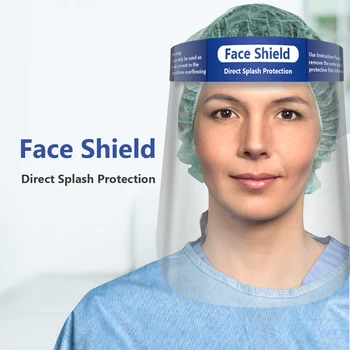 Safety Protection Face Mask HD Protective Head-Mounted Isolation Mask Anti-Fog Dustproof Waterproof Full Face Cover Mask
Safety Protection Face Mask HD Protective Head-Mounted Isolation Mask Anti-Fog Dustproof Waterproof Full Face Cover Mask