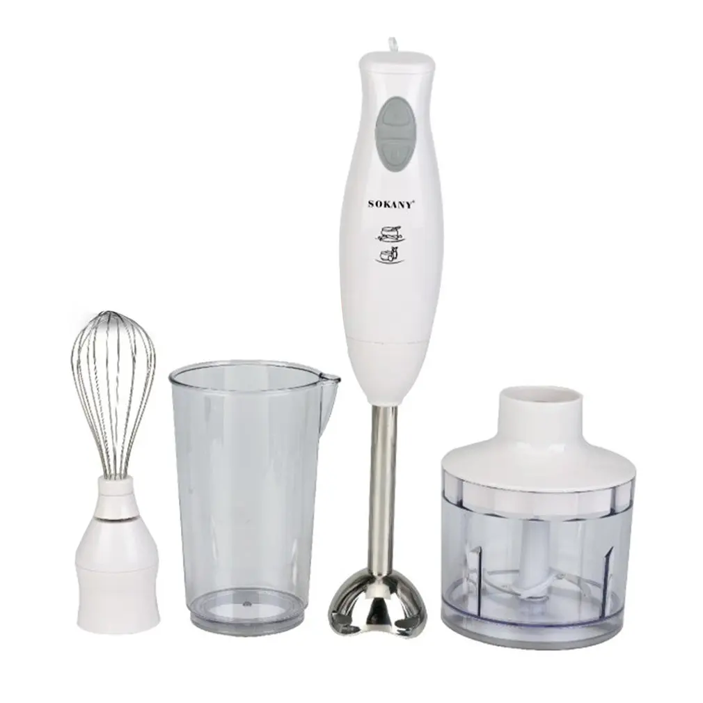 Multifunctional Stainless Steel Hand Blender 200W High Power Electric Meat Mixer Egg Beater Food Cooking Tools
Multifunctional Stainless Steel Hand Blender 200W High Power Electric Meat Mixer Egg Beater Food Cooking Tools