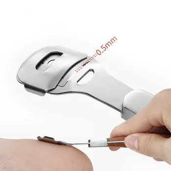 1pc Stainless Steel Callous Knife Feet Dead Hard Skin Cutter Remover Foot Care Scraping Cuticle Knife Shaver Pedicure Tool
1pc Stainless Steel Callous Knife Feet Dead Hard Skin Cutter Remover Foot Care Scraping Cuticle Knife Shaver Pedicure Tool