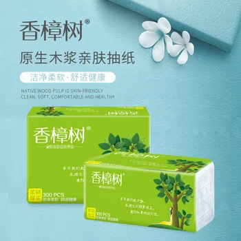 Fragrant camphor tree 4 - layer 300 family affordable pack extraction type napkin a packet of paper tissue paper
Fragrant camphor tree 4 - layer 300 family affordable pack extraction type napkin a packet of paper tissue paper